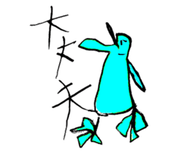 animal sticker by Six years old boy sticker #10758110