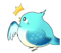 Chick and Small birds sticker #10758633