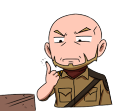 John Wright - (Battle of Surabaya) sticker #10758750