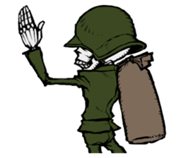 skeleton_soldier_2 sticker #10759456