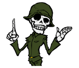 skeleton_soldier_2 sticker #10759457