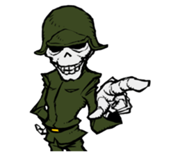 skeleton_soldier_2 sticker #10759458
