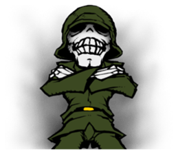skeleton_soldier_2 sticker #10759461