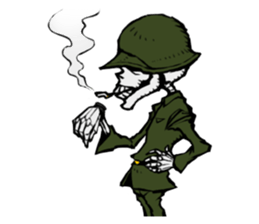 skeleton_soldier_2 sticker #10759464