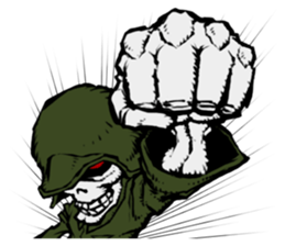 skeleton_soldier_2 sticker #10759480