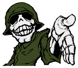 skeleton_soldier_2 sticker #10759482