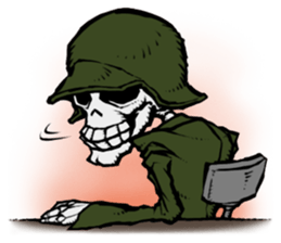 skeleton_soldier_2 sticker #10759483