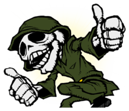 skeleton_soldier_2 sticker #10759484
