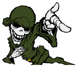 skeleton_soldier_2 sticker #10759486
