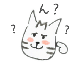Browntabby cat Mamesuke sticker #10759511
