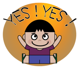 Cute Little  Boy sticker #10759580