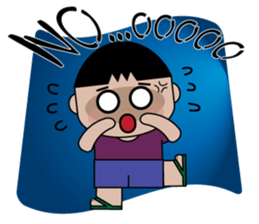 Cute Little  Boy sticker #10759581