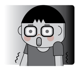 Cute Little  Boy sticker #10759584