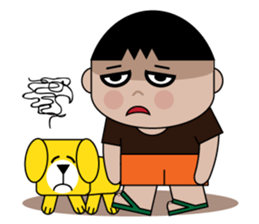 Cute Little  Boy sticker #10759587