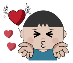 Cute Little  Boy sticker #10759589