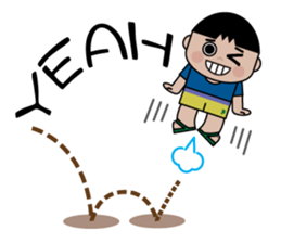 Cute Little  Boy sticker #10759590