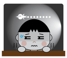 Cute Little  Boy sticker #10759591