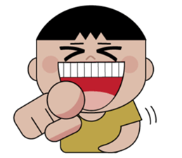 Cute Little  Boy sticker #10759596