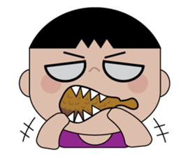 Cute Little  Boy sticker #10759597