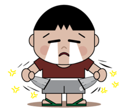 Cute Little  Boy sticker #10759599