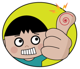 Cute Little  Boy sticker #10759600