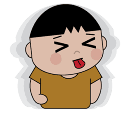 Cute Little  Boy sticker #10759608