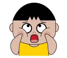 Cute Little  Boy sticker #10759609