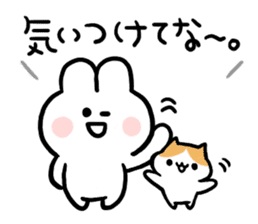 Rabbits of the Kansai dialect sticker #10759935
