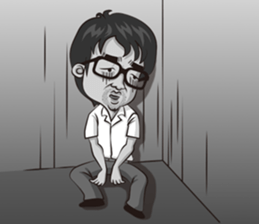 The epic story of Fu-Hsin Han sticker #10760064