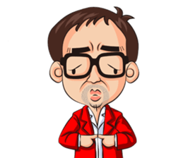 The epic story of Fu-Hsin Han sticker #10760084