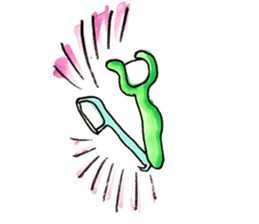 the tooth is hot sticker #10760337