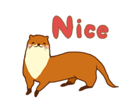 The otter [Kawauso] sticker #10760538