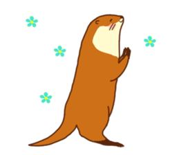 The otter [Kawauso] sticker #10760541