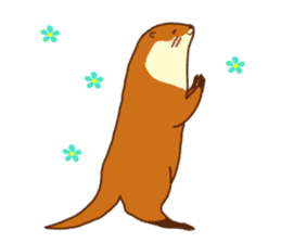 The otter [Kawauso] sticker #10760541