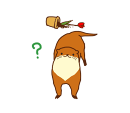 The otter [Kawauso] sticker #10760542