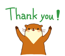 The otter [Kawauso] sticker #10760544