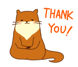 The otter [Kawauso] sticker #10760545