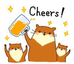 The otter [Kawauso] sticker #10760547