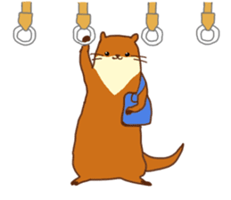 The otter [Kawauso] sticker #10760548