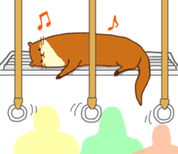 The otter [Kawauso] sticker #10760549