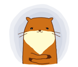 The otter [Kawauso] sticker #10760552