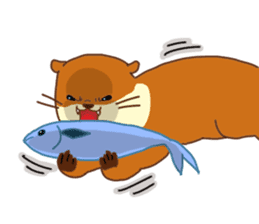 The otter [Kawauso] sticker #10760554