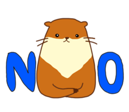 The otter [Kawauso] sticker #10760559