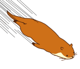 The otter [Kawauso] sticker #10760560