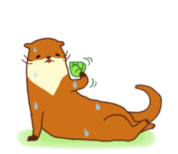 The otter [Kawauso] sticker #10760561