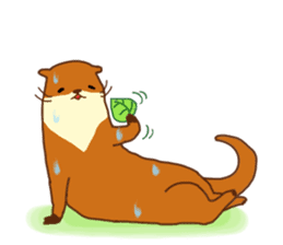 The otter [Kawauso] sticker #10760561