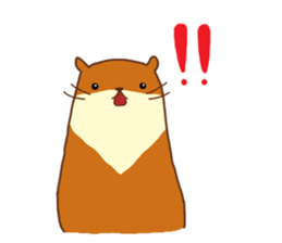 The otter [Kawauso] sticker #10760564
