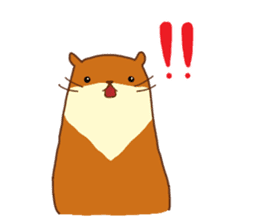 The otter [Kawauso] sticker #10760564