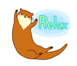 The otter [Kawauso] sticker #10760571