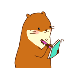 The otter [Kawauso] sticker #10760572